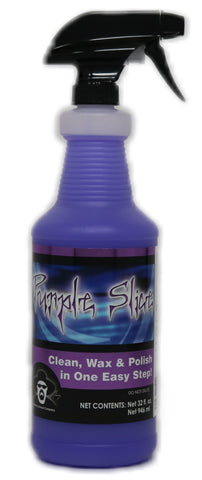32 ounce bottle of purple Slice spray wax